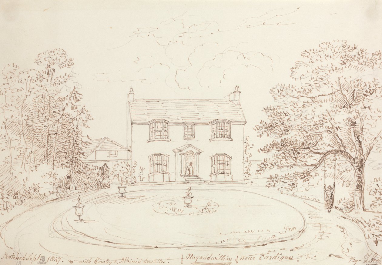 Noyaddwillim, cerca de Cardigan, 9 de septiembre de 1847 de Capt. Thomas Hastings
