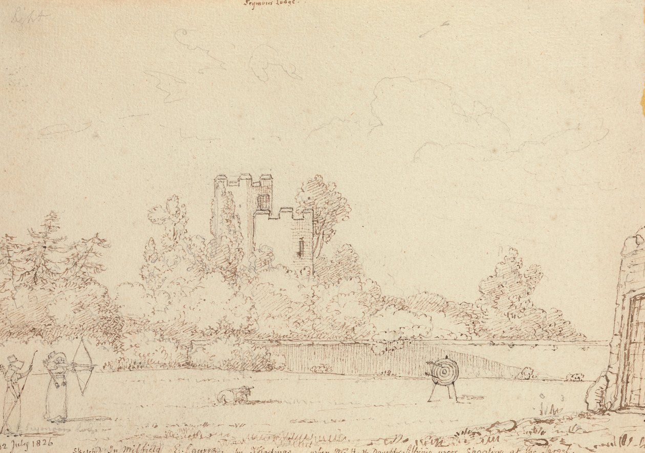Seymour Lodge, 12 de julio de 1826 de Capt. Thomas Hastings