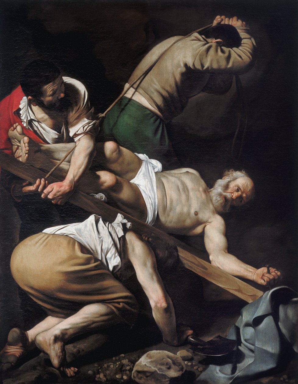 Crucifixión de San Pedro de Caravaggio