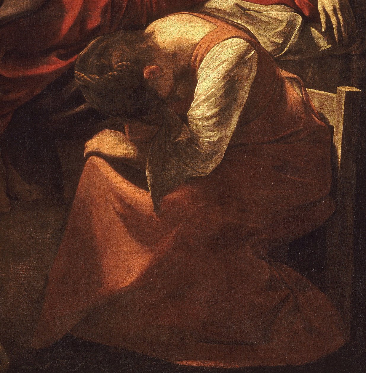 Muerte de la Virgen de Caravaggio