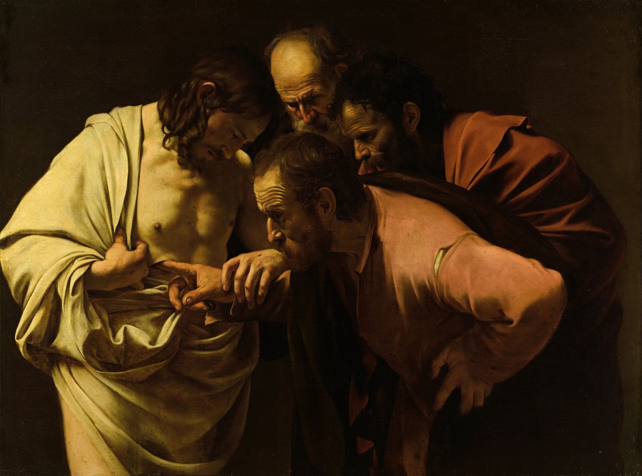El infiel Tomás - Michelangelo Merisi, llamado Caravaggio de Caravaggio
