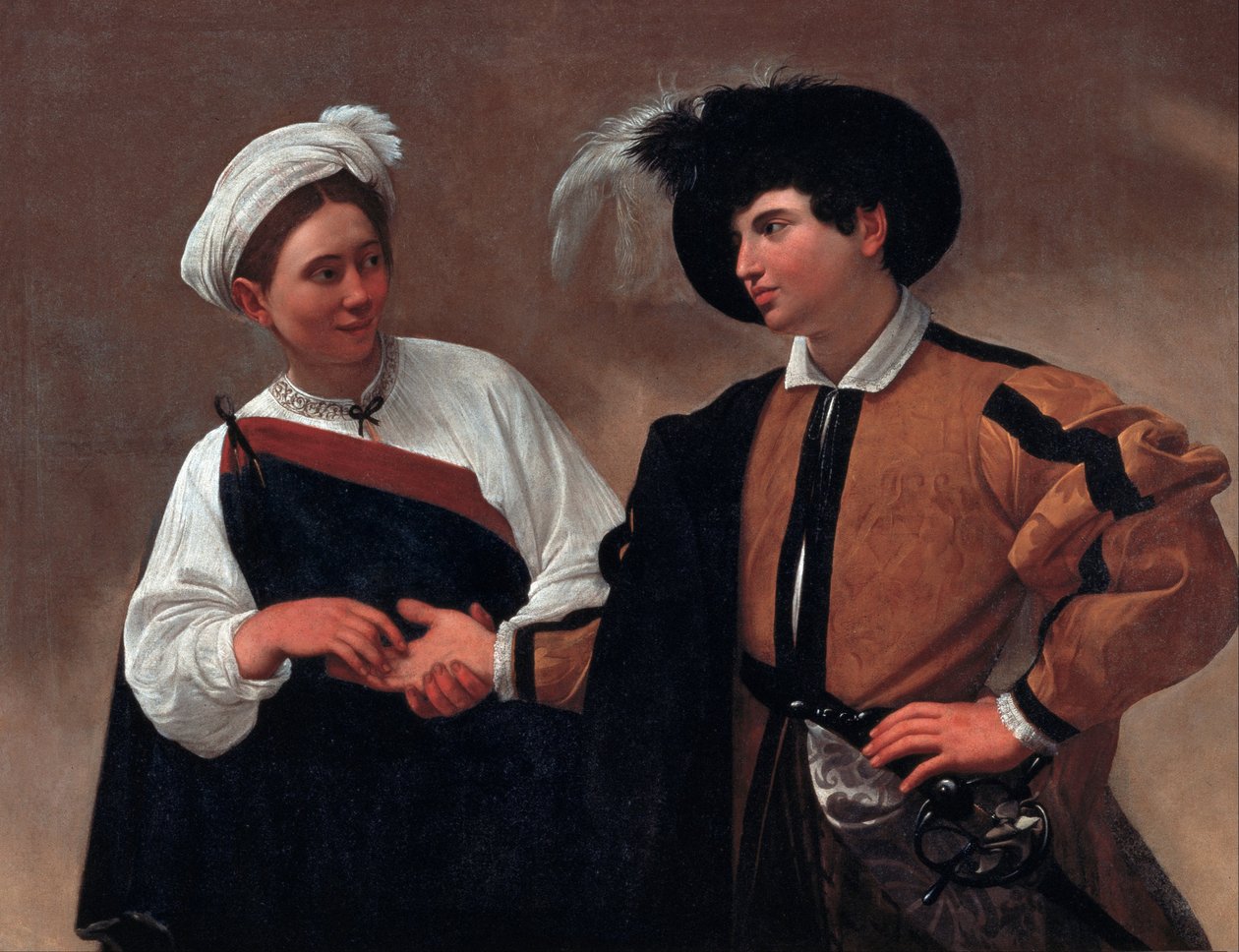 Buena suerte de Caravaggio