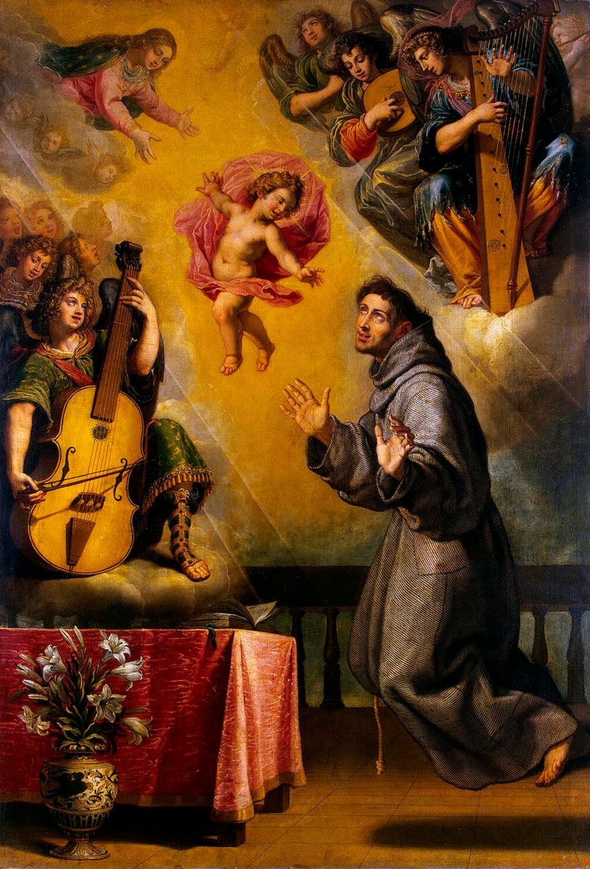 Visión de San Antonio de Padua, 1631 de Carducho