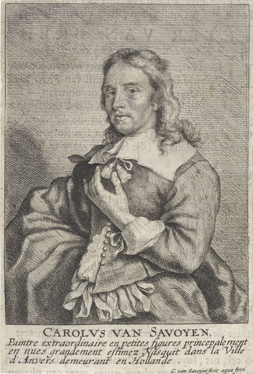 Autorretrato de Carel van Savoyen