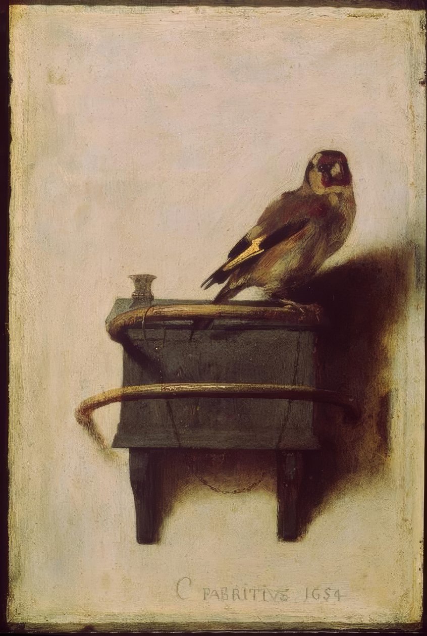 El jilguero de Carel Fabritius