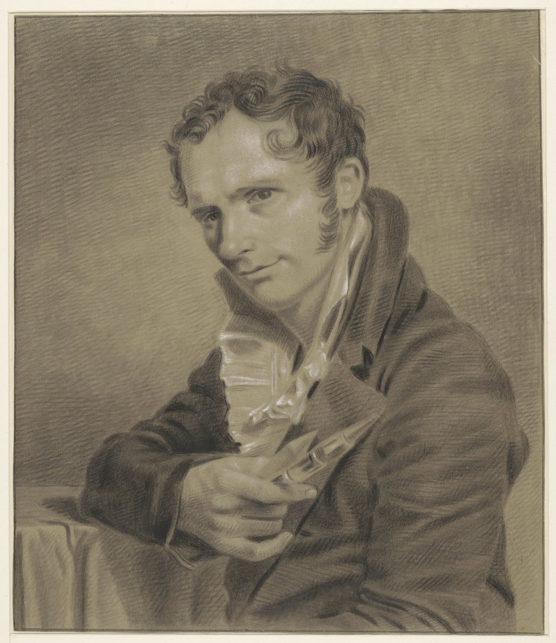 Autorretrato de Carel Jacob van Baar