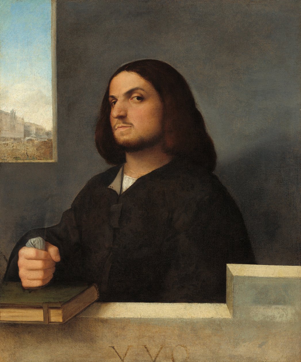 Retrato de un caballero veneciano de Cariani
