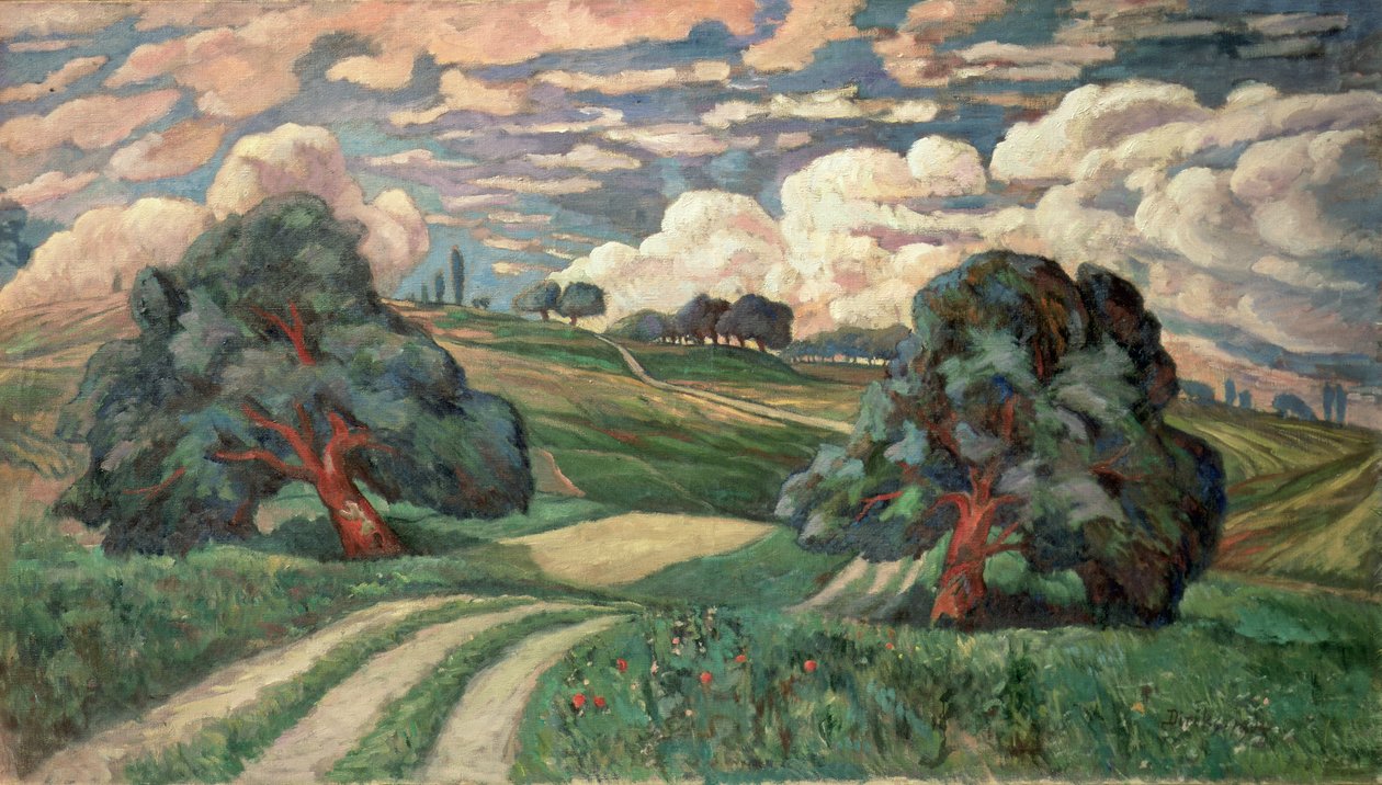 Paisaje Fauve de Carl Edvard Diriks