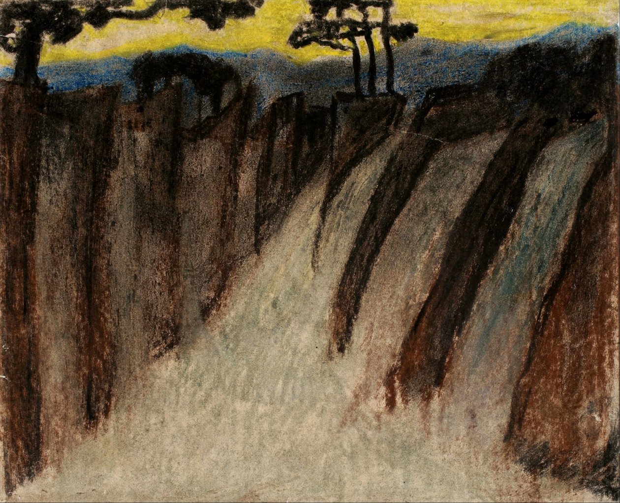 Sin título (paisaje crepuscular) de Carl Fredrik Hill