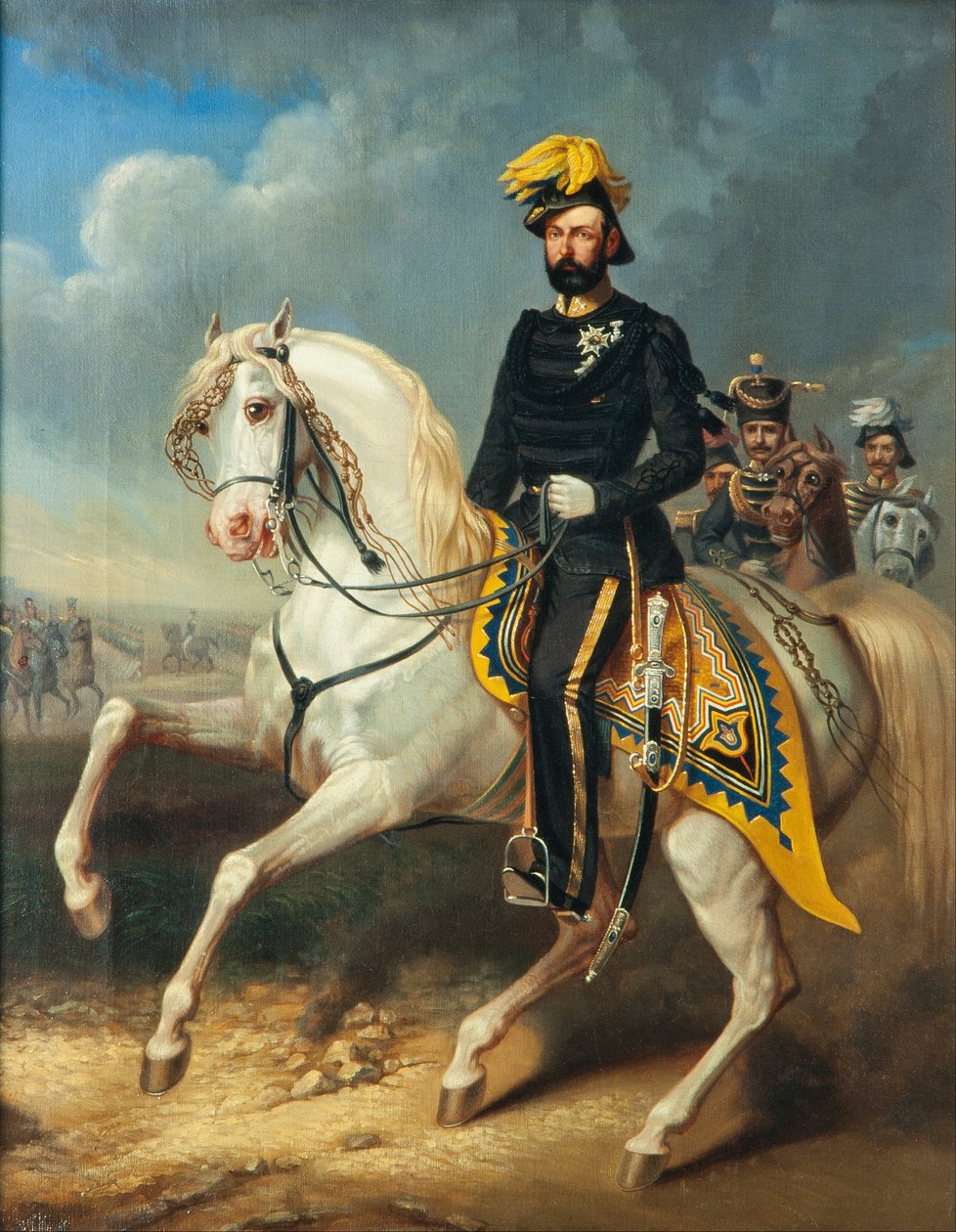 Karl XV, Rey de Suecia y Noruega 1860-1872 de Carl Fredrik Kiörboe