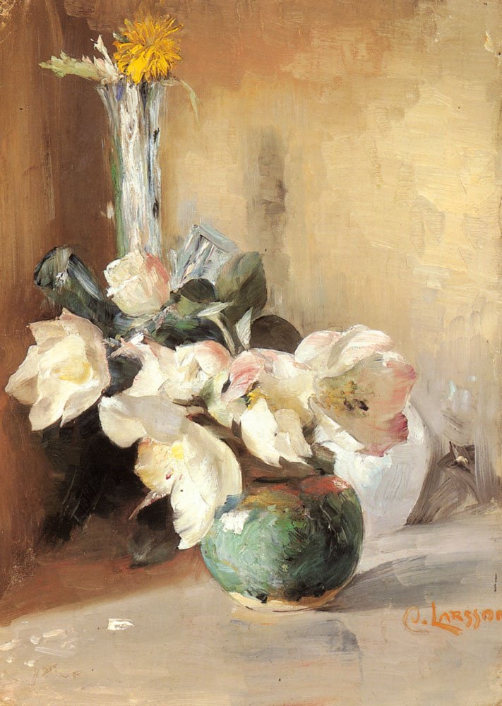 Rosas de Navidad de Carl Larsson