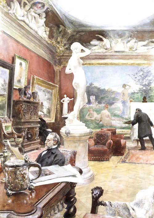 Galería Fürstenberg de Carl Larsson