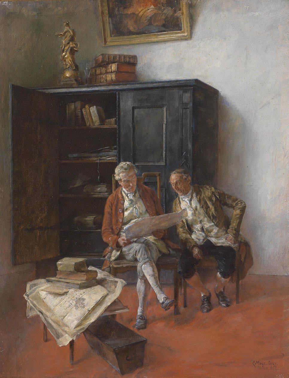 El documento de Carl Mayr Graetz