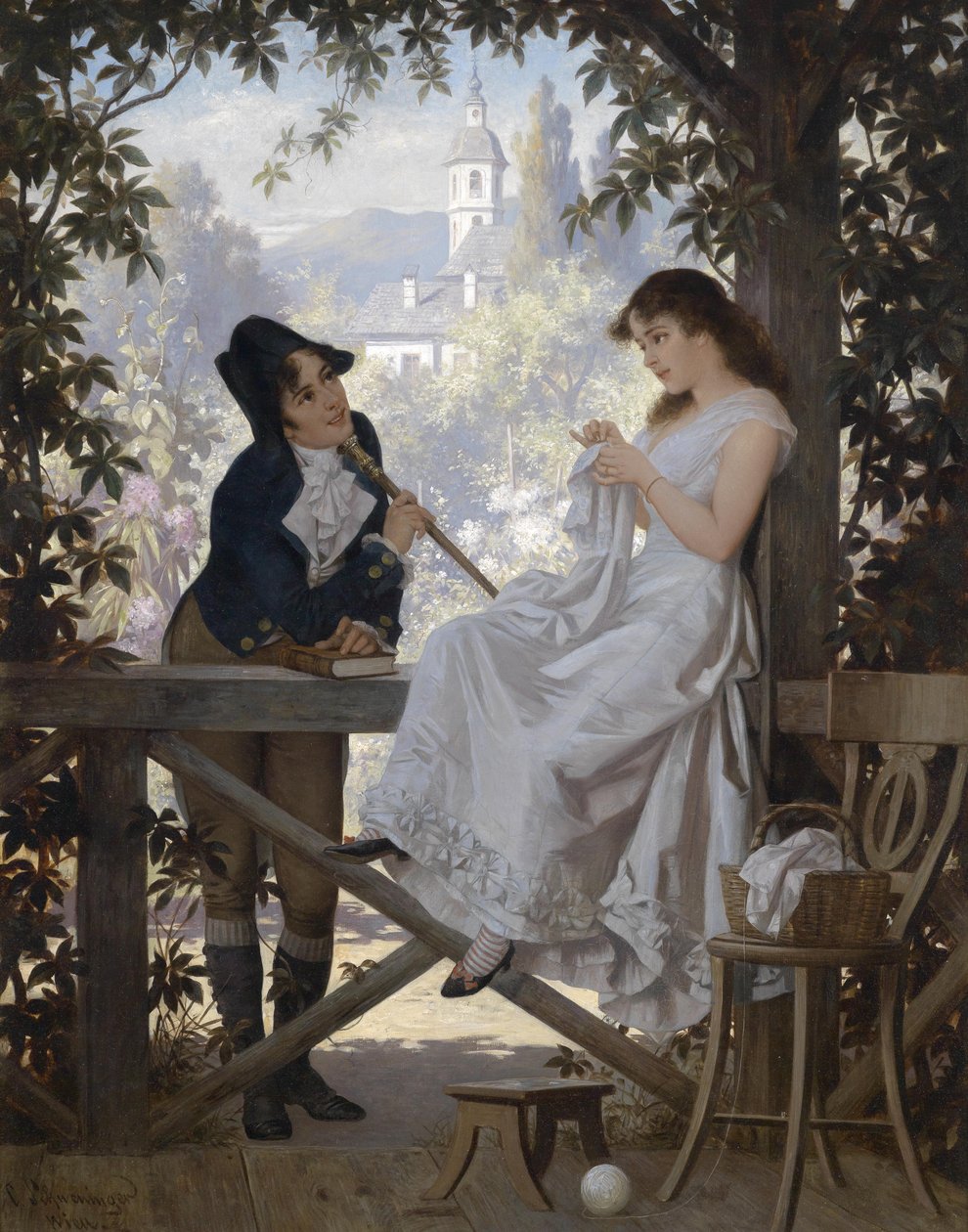 La cita de Carl Schweninger d. J.