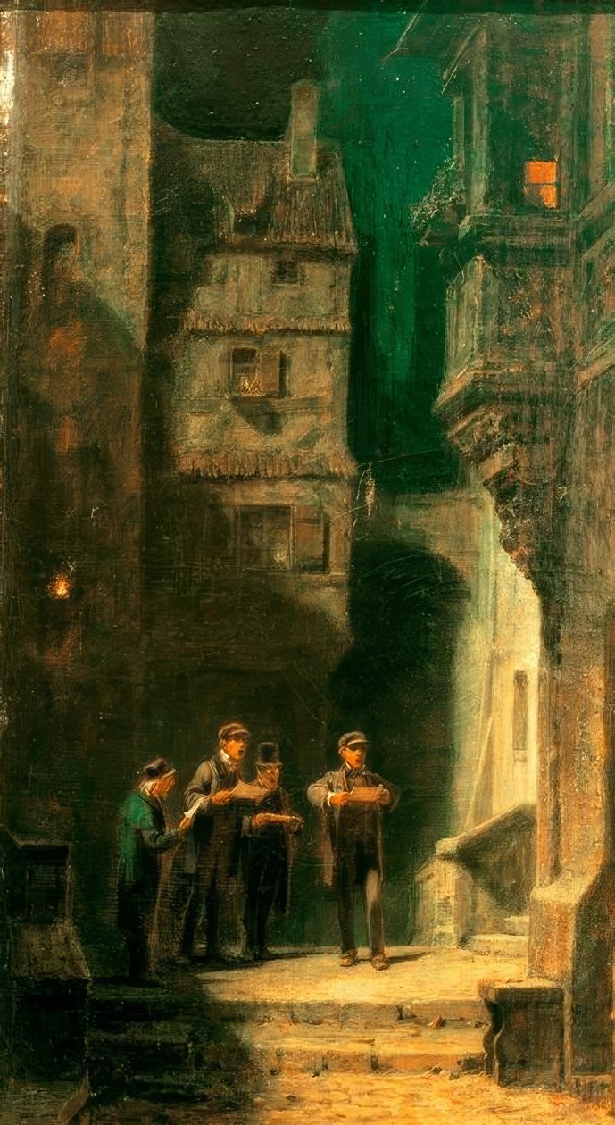 El cuarteto de Carl Spitzweg
