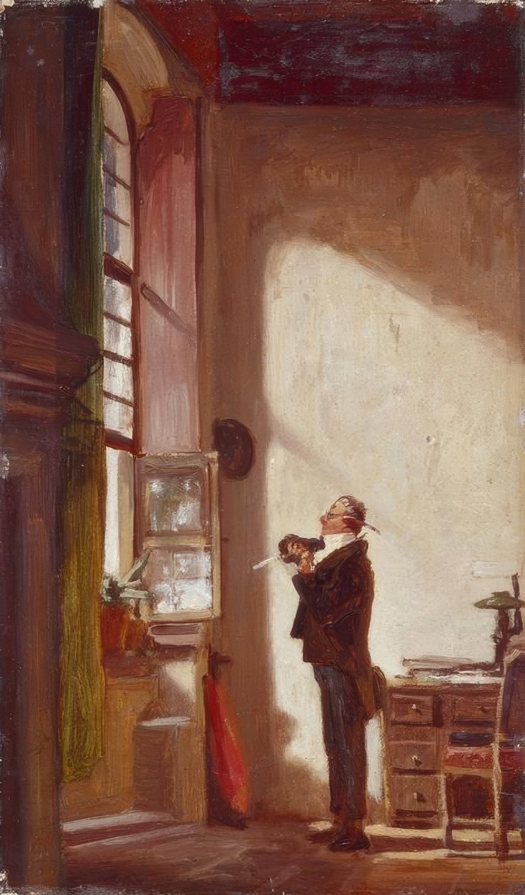 El escriba de Carl Spitzweg