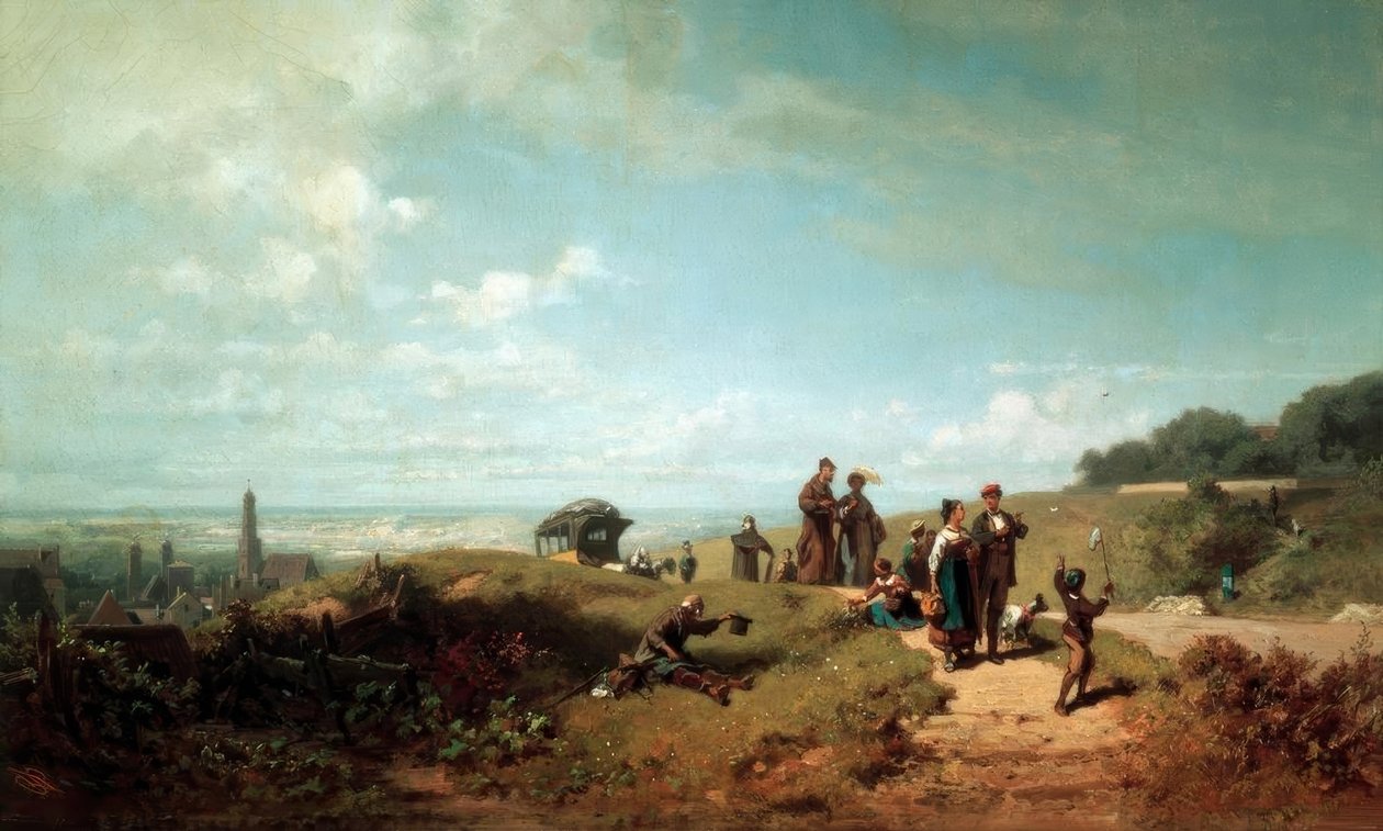 El paseo dominical de Carl Spitzweg