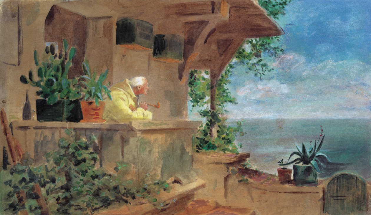 El vigía de Carl Spitzweg