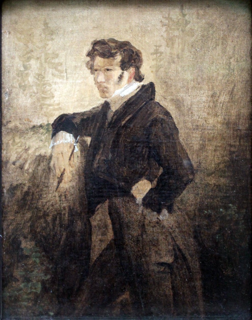 Autorretrato de Carl Blechen