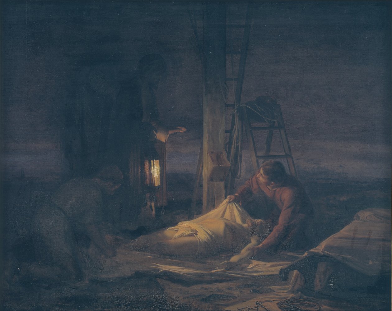 Descendimiento de la cruz de Carl Bloch