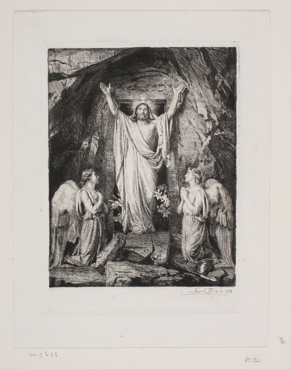 La resurrección de Cristo de Carl Bloch