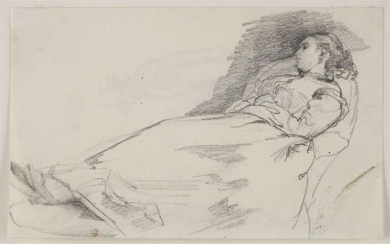 Mujer durmiendo (Alma Bloch) de Carl Bloch