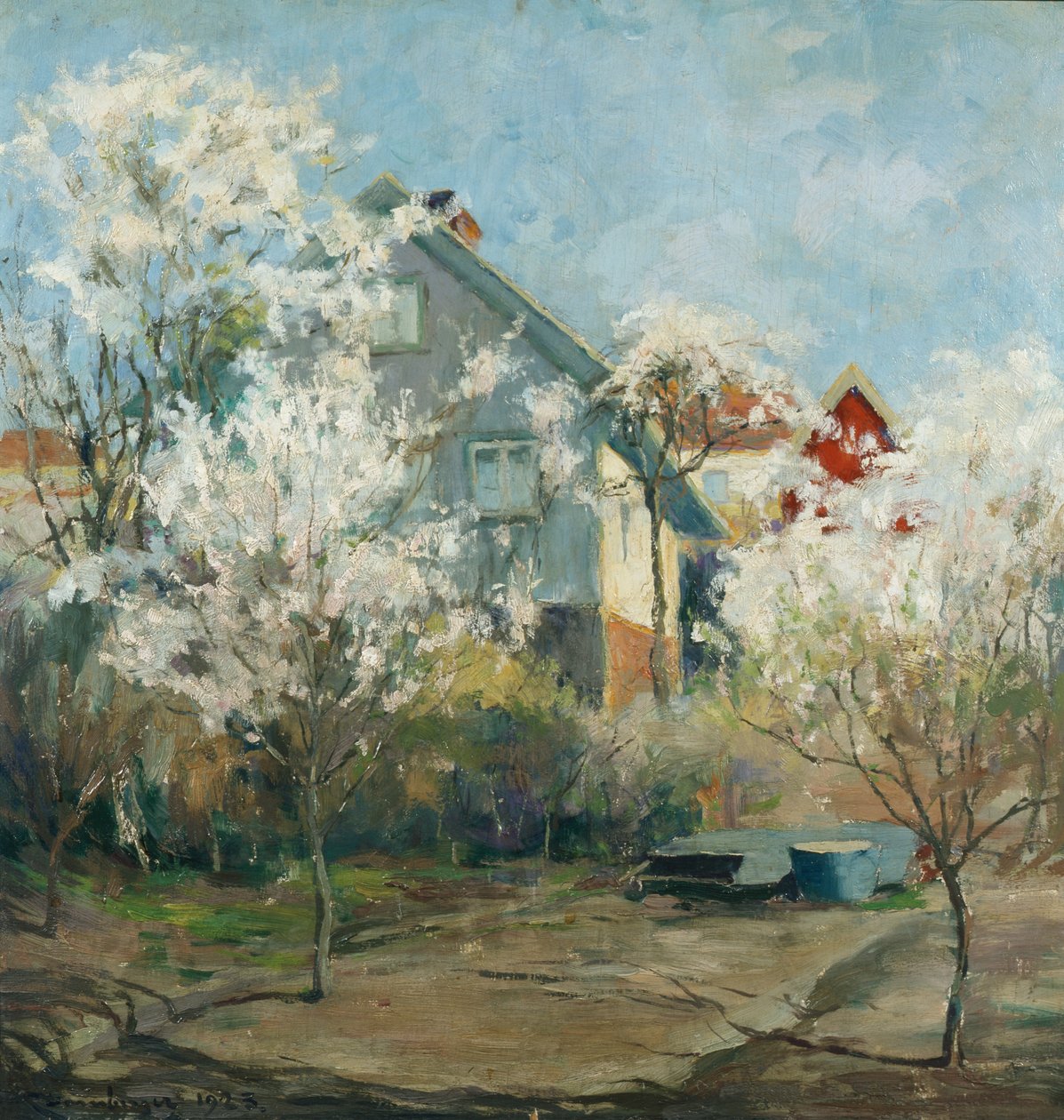 Vista desde el estudio de Carl Dornberger