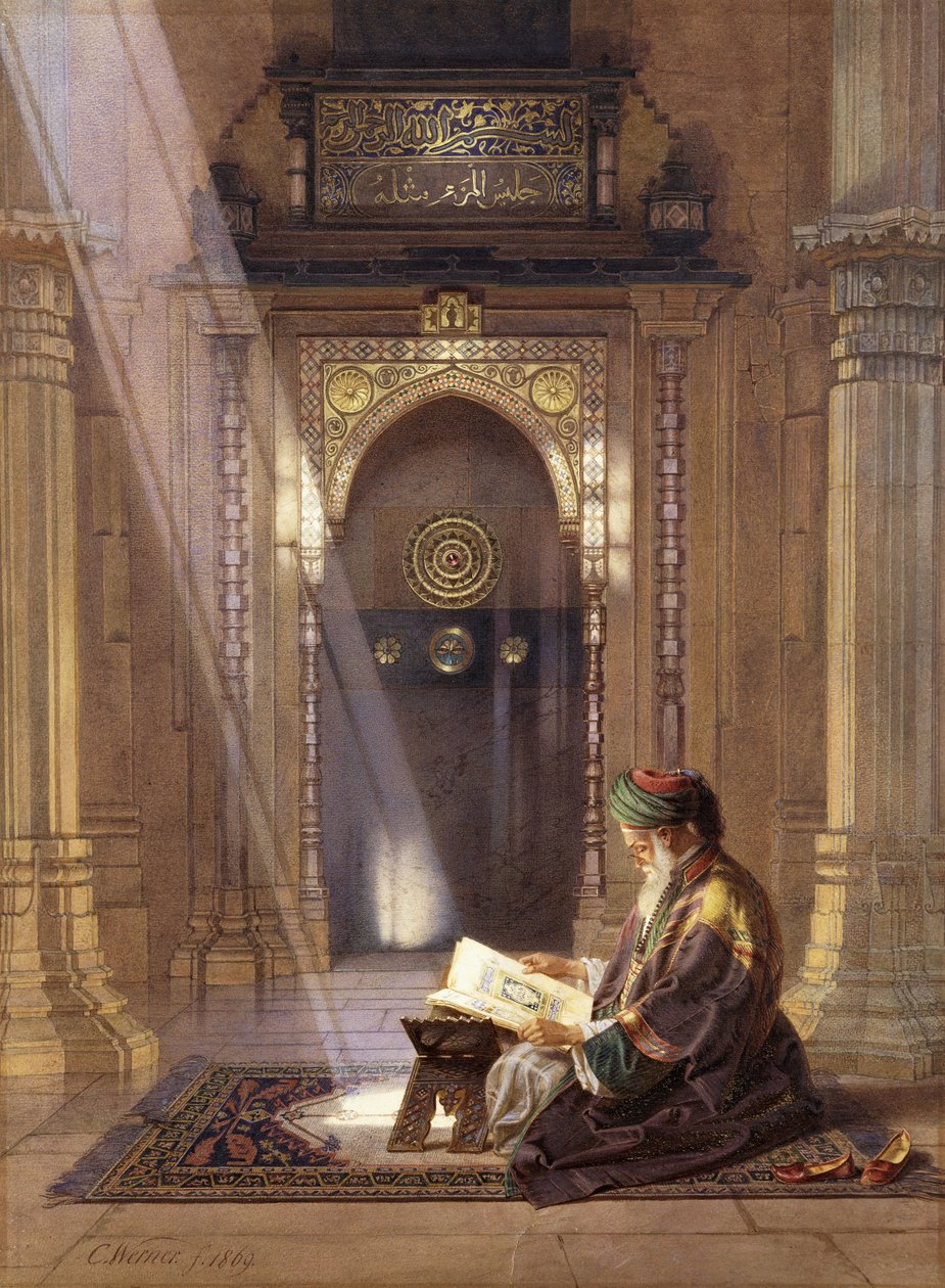 En la mezquita de Carl Friedrich Heinrich Werner