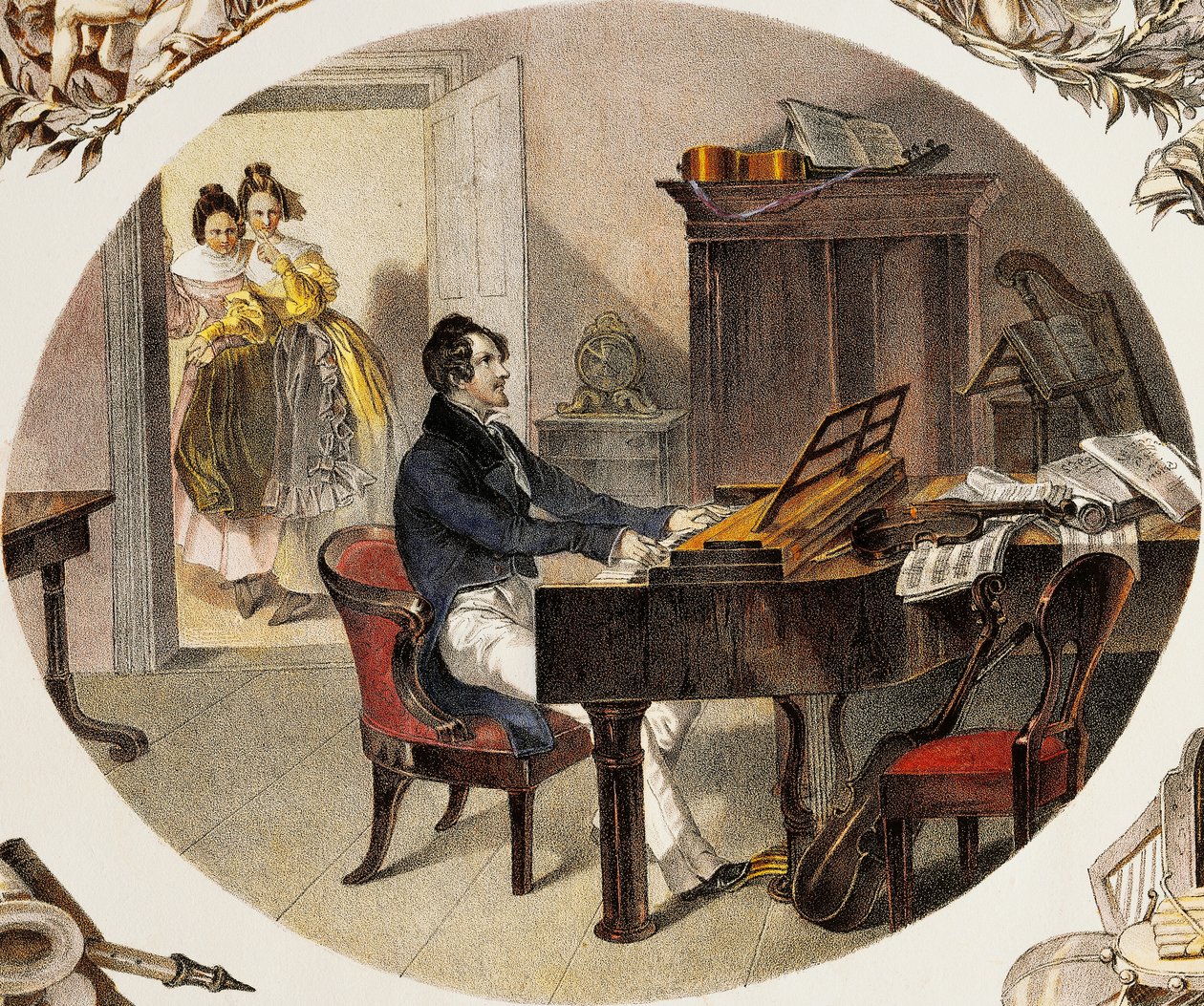 Profesor de música de Carl and Geiger Peter Johann Nepomuk Kunz