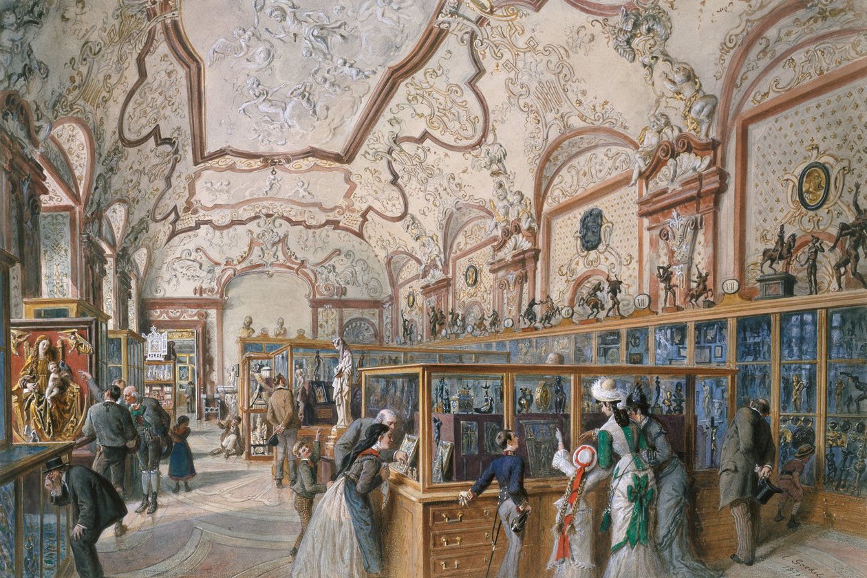 La galería de mármol de Carl Goebel d. J.