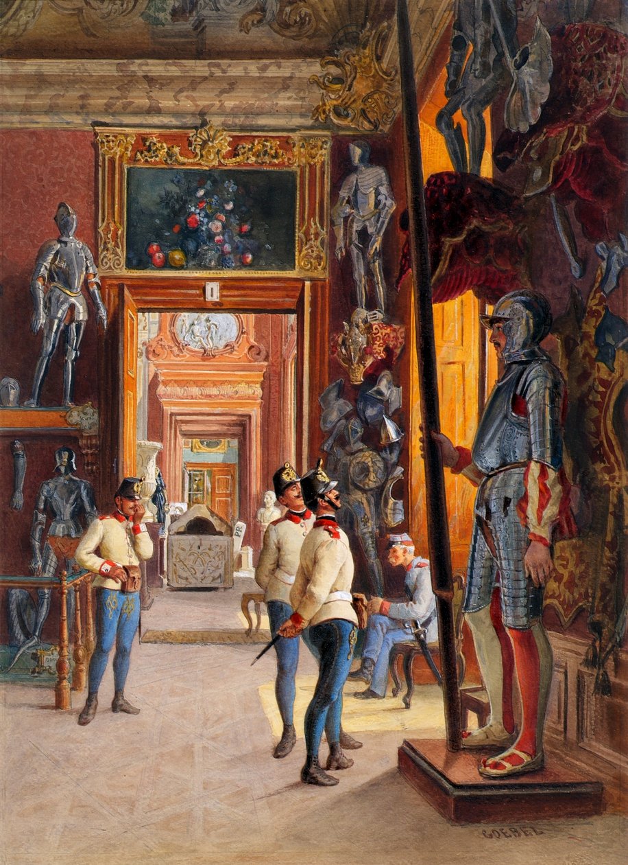 En la colección Ambras de Carl Goebel d. J.