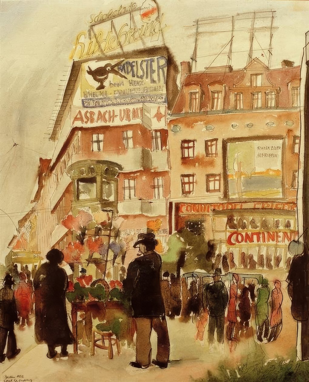 Berlín, Potsdamer Platz de Carl Grossberg