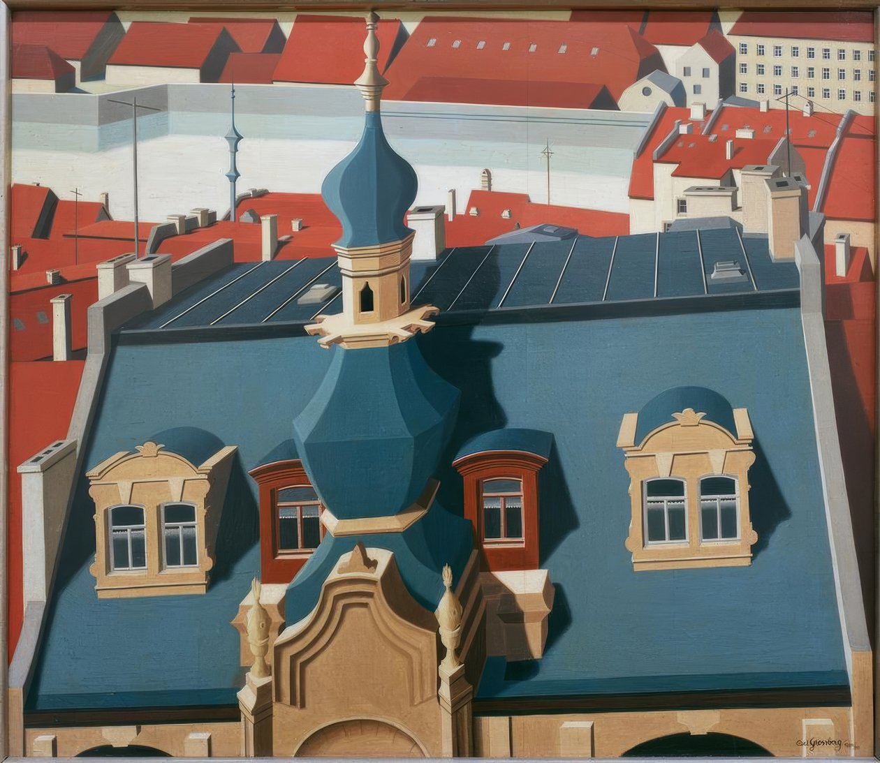 Würzburg, techos de Carl Grossberg