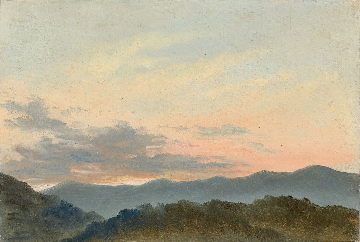 Alemán: Cloud study de Carl Gustav Carus