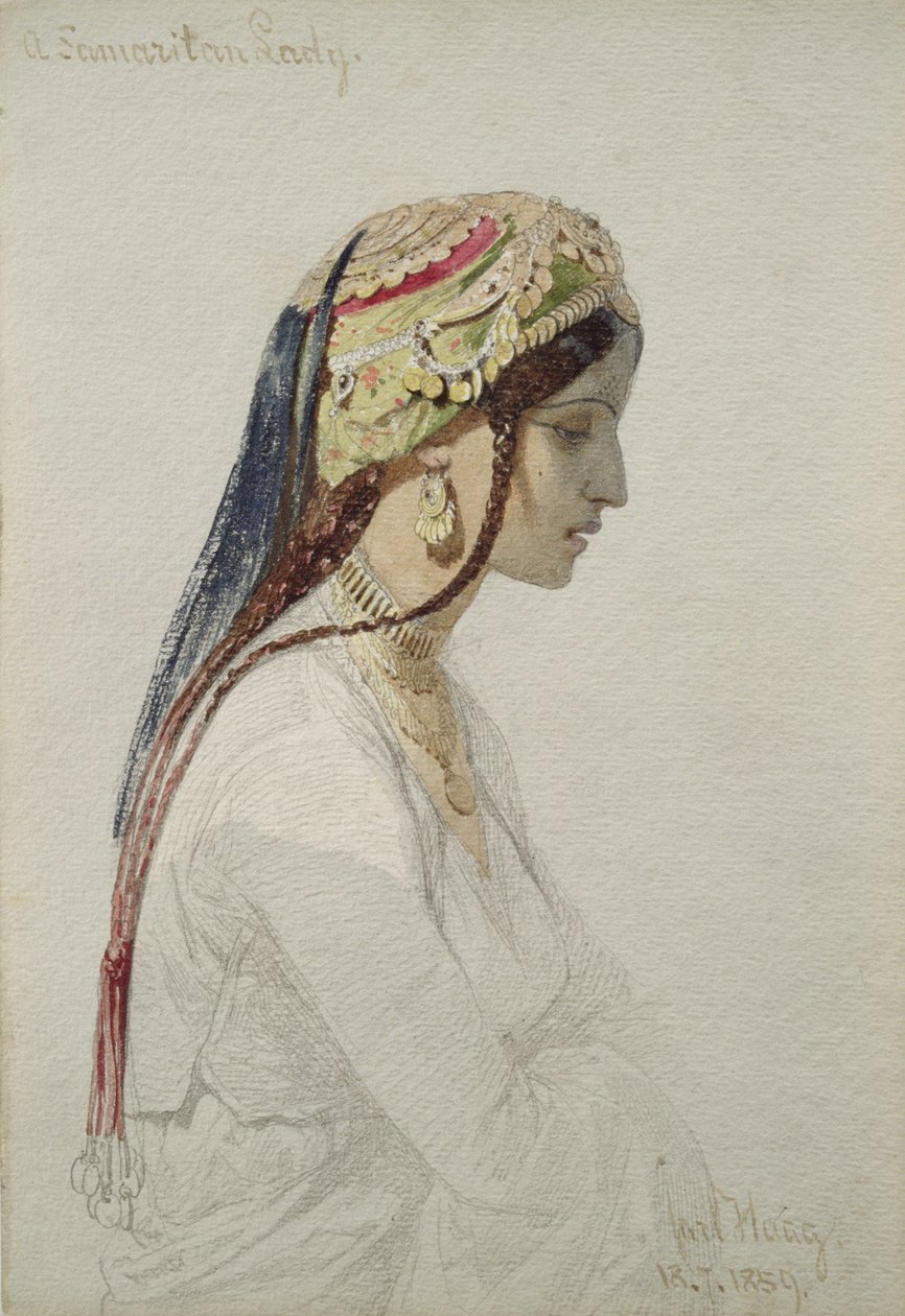 Una dama samaritana de Carl Haag