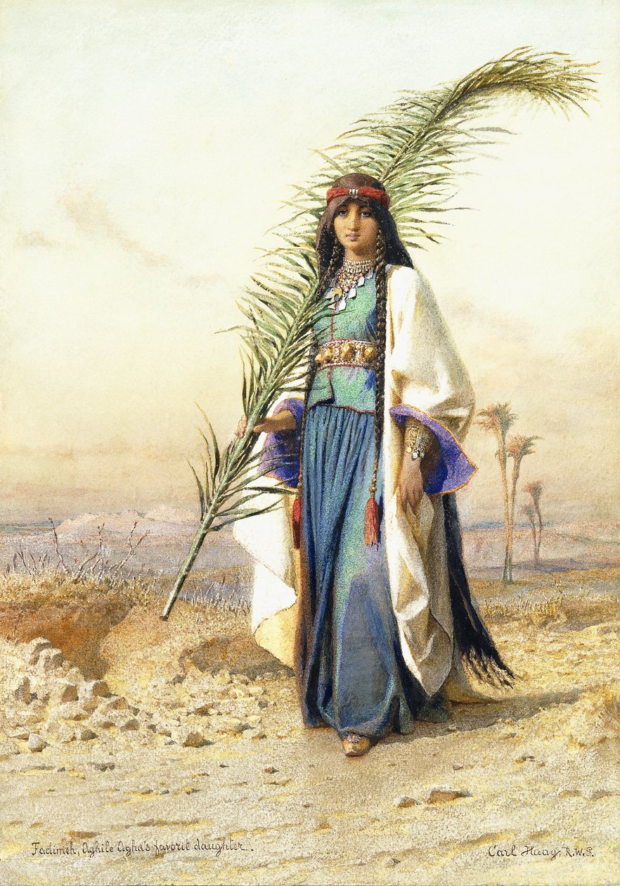 Fadimeh, La Hija de Aghile Agha,  de Carl Haag