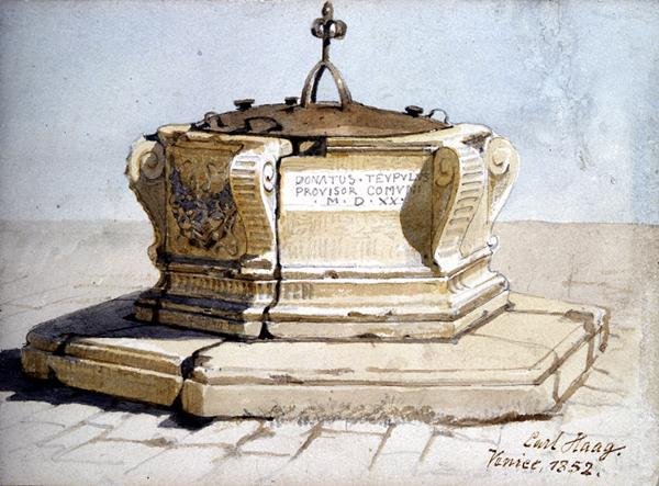 Fuente, Venecia de Carl Haag