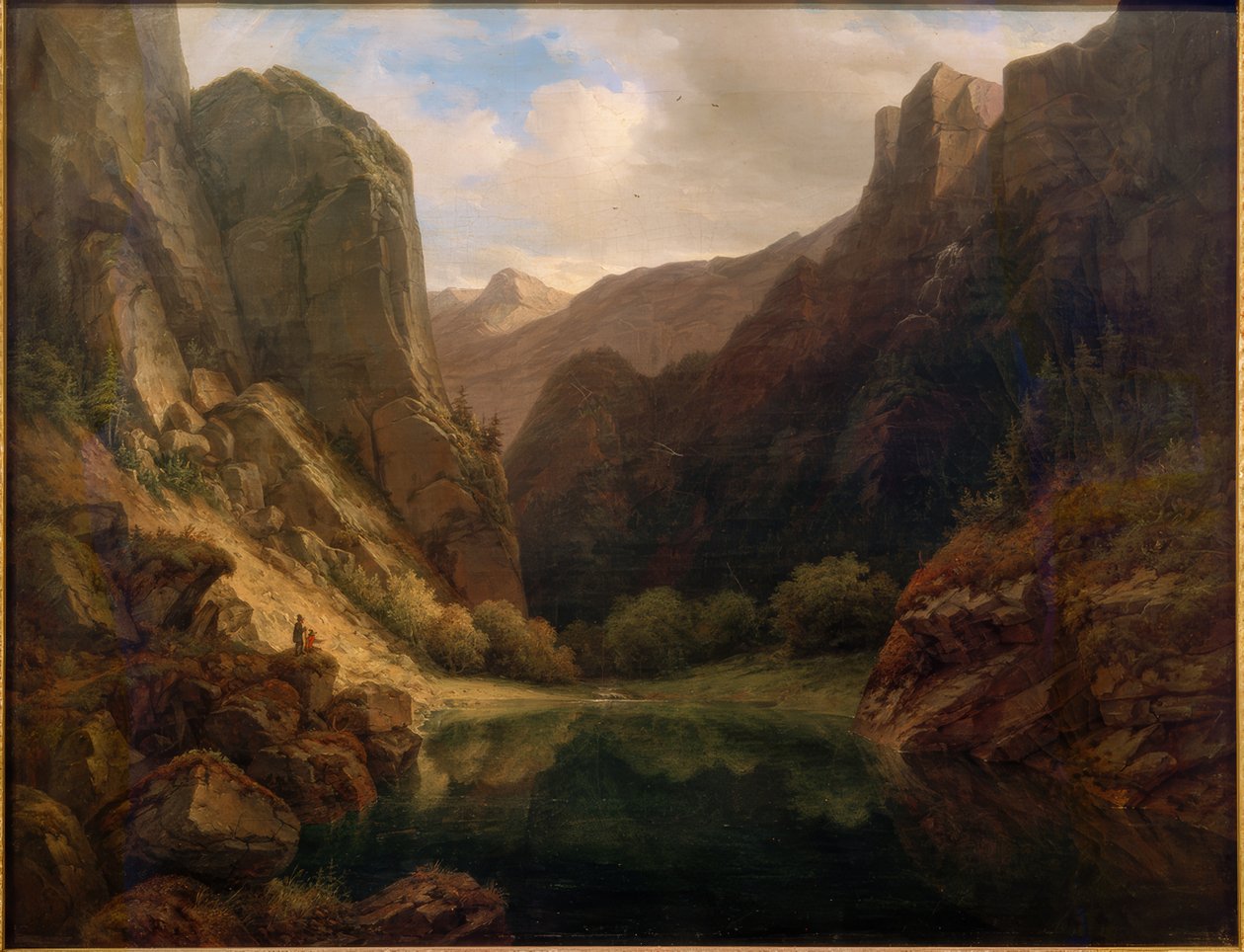 Lago de montaña de Carl Morgenstern