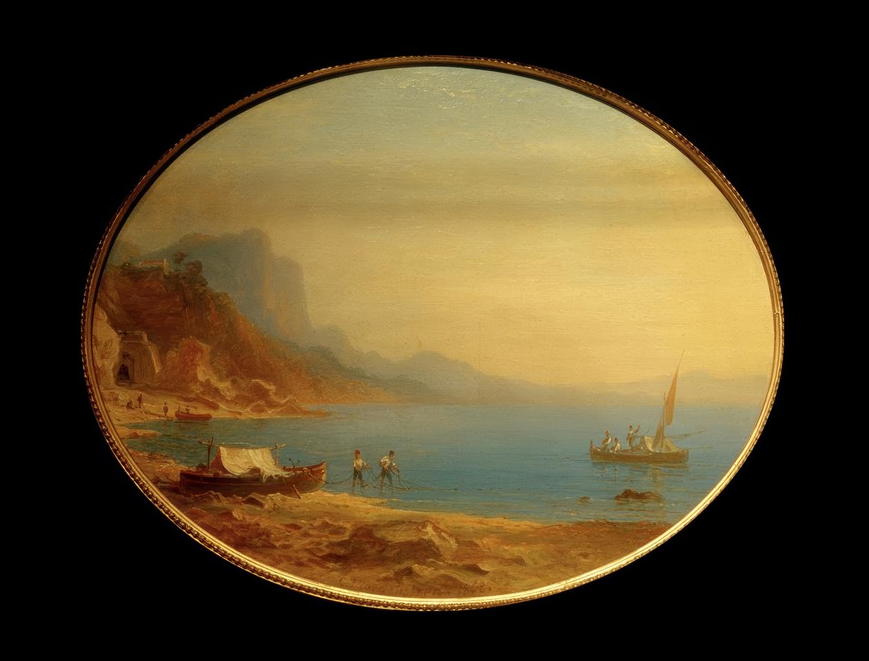 Paisaje italiano de Carl Morgenstern