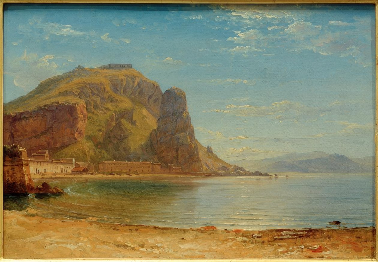 Terracina con la roca del pez de Carl Morgenstern