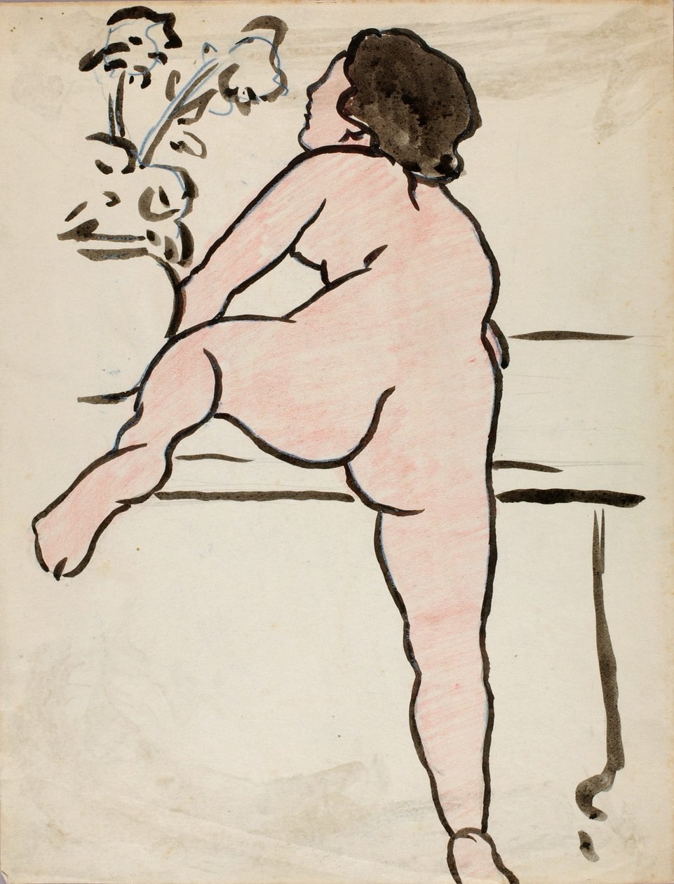 Desnudo femenino de Carl Newman