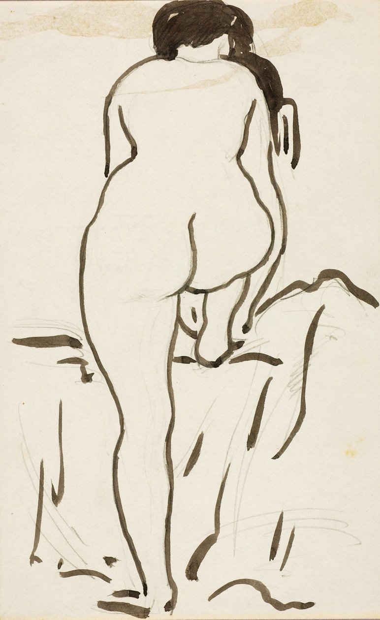 Desnudo femenino de Carl Newman