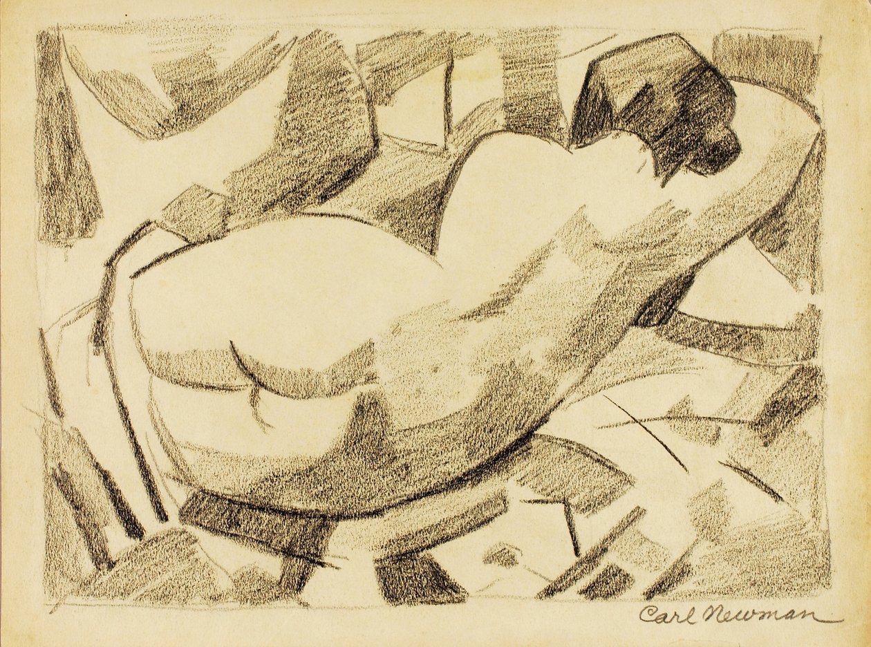Mujeres desnudas reclinadas de Carl Newman