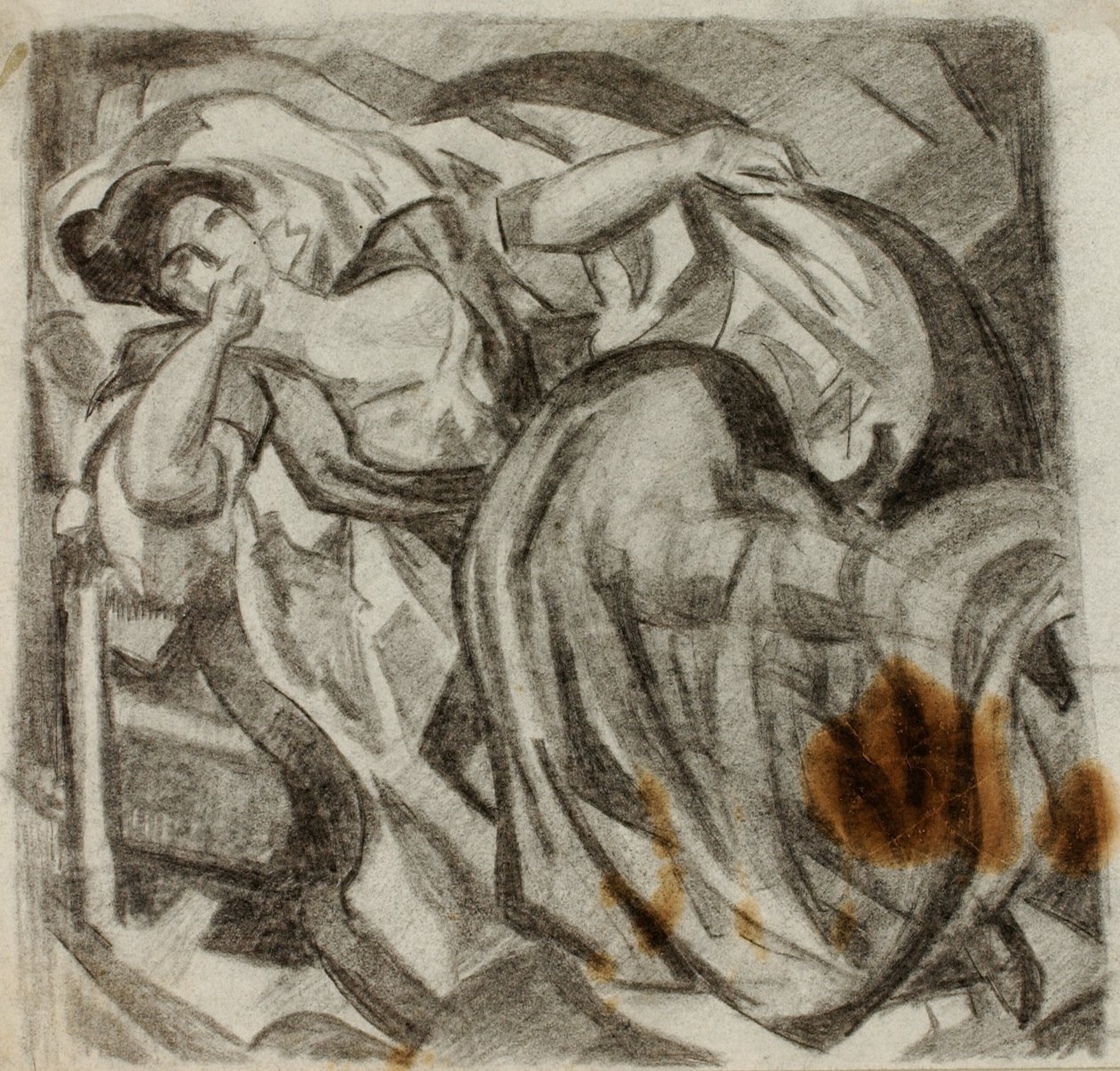 Mujer reclinada de Carl Newman