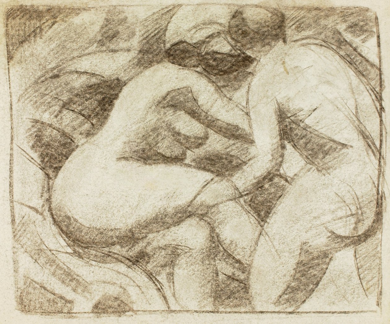 Dos desnudos de Carl Newman