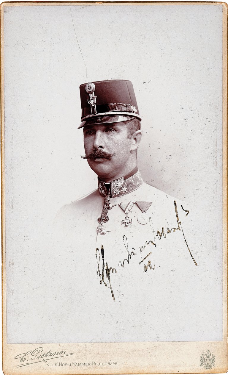 Archiduque Francisco Fernando de Austria de Carl Pietzner