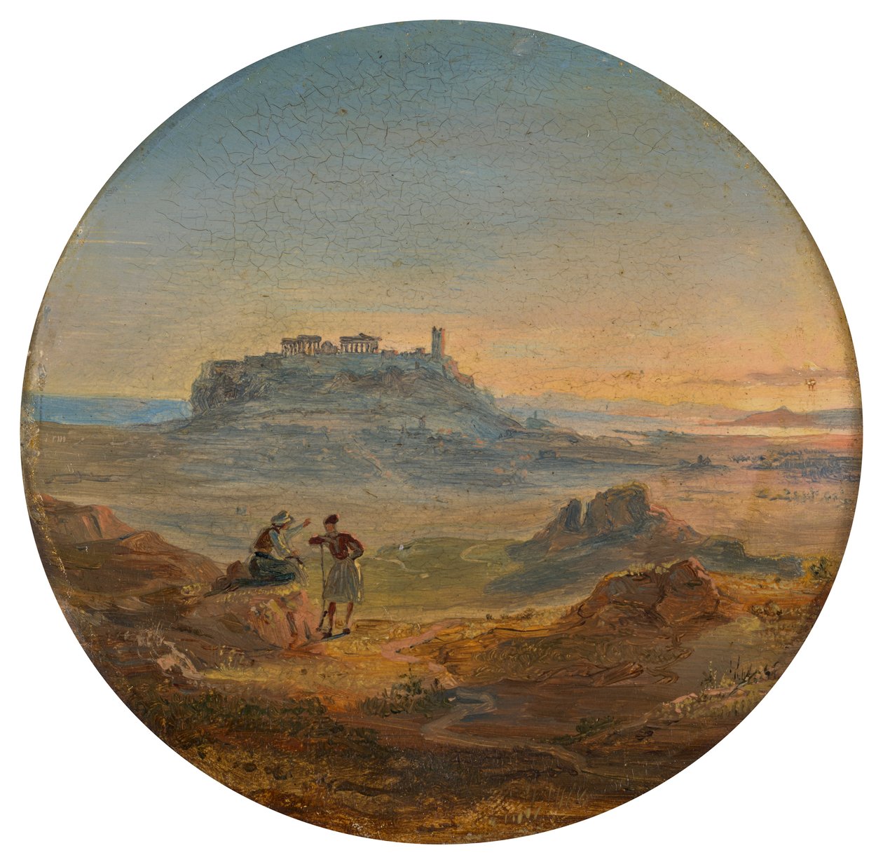 Acrópolis de Atenas de Carl Rottmann