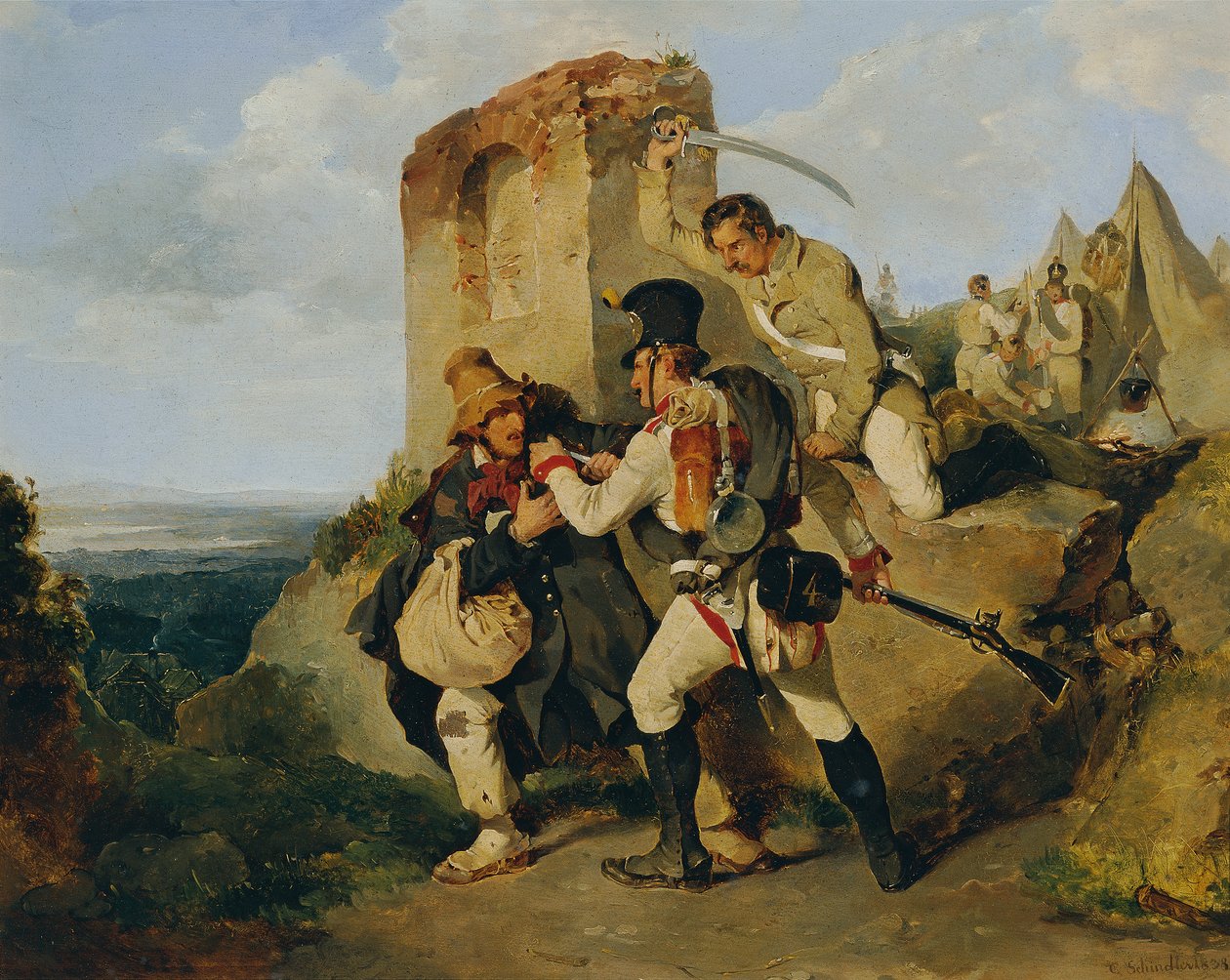 La captura del espía de Carl Schindler