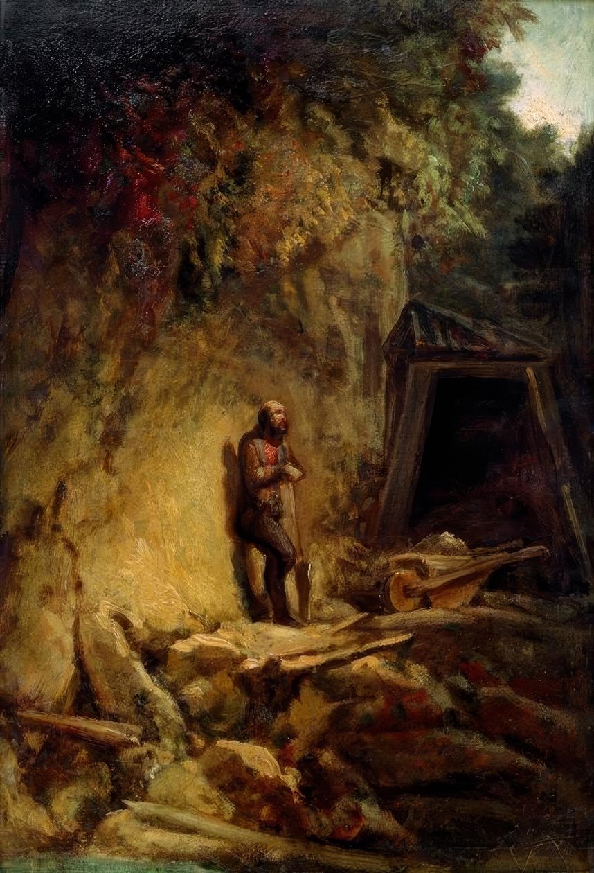El minero de Carl Spitzweg