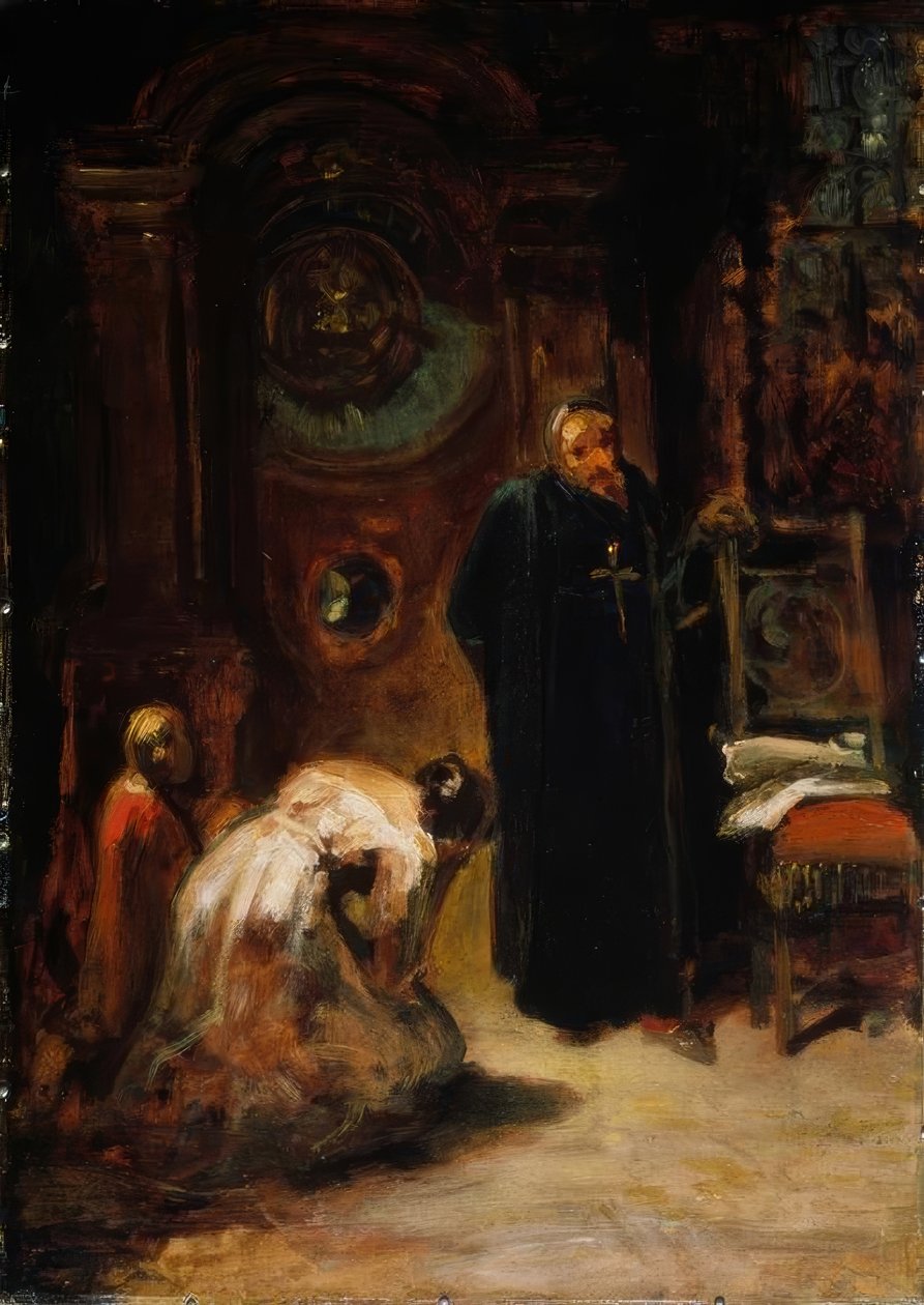La confesión de Carl Spitzweg